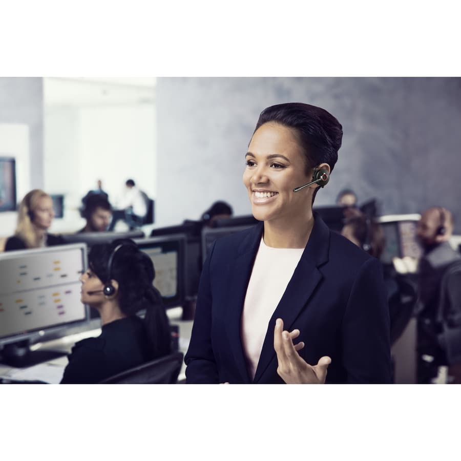 Jabra Engage 75 Convertible wireless mono headset with boom microphone