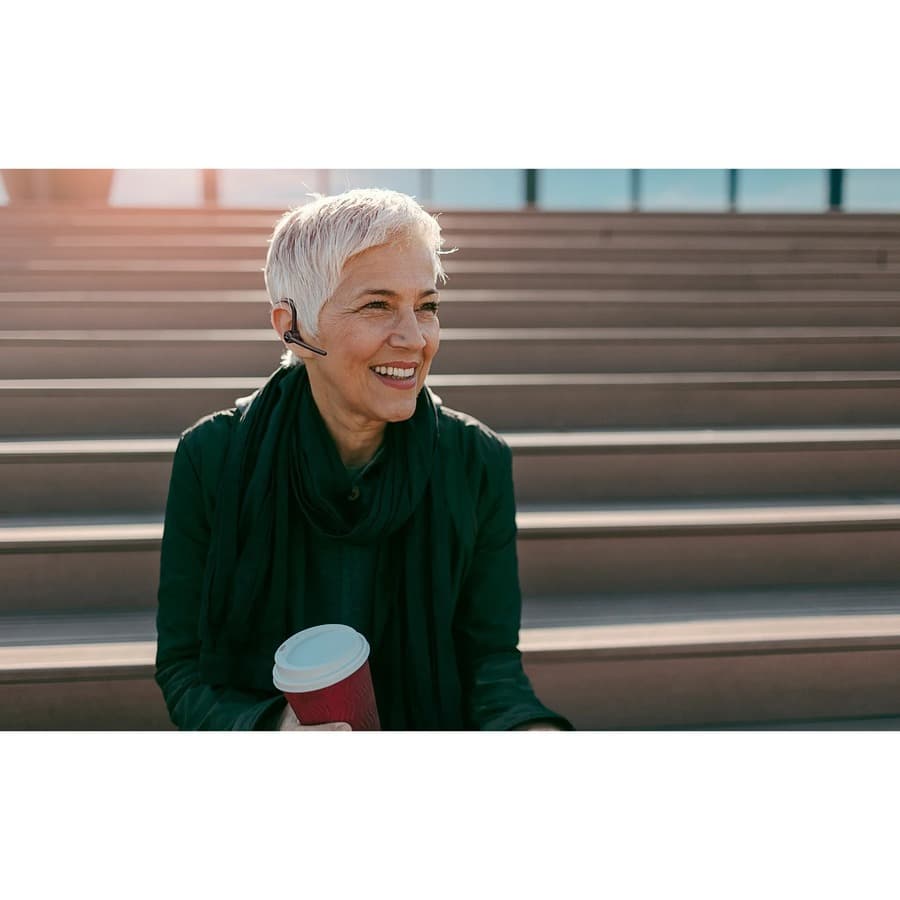 Jabra Talk 65 black wireless mono headset with boom microphone