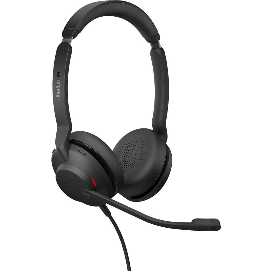 Jabra Evolve2 30 USB-C MS stereo wired headset with boom microphone