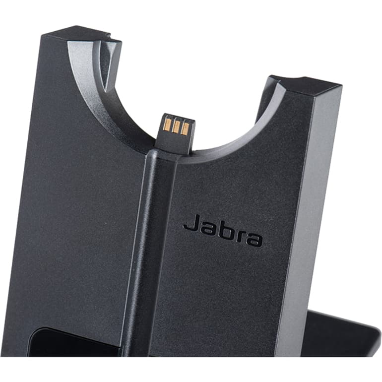 Jabra Pro 920 wireless DECT monaural headset for deskphone use in black