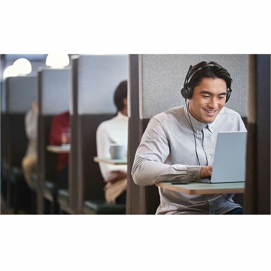 Jabra Evolve2 30 SE USB-C MS stereo wired headset with boom microphone