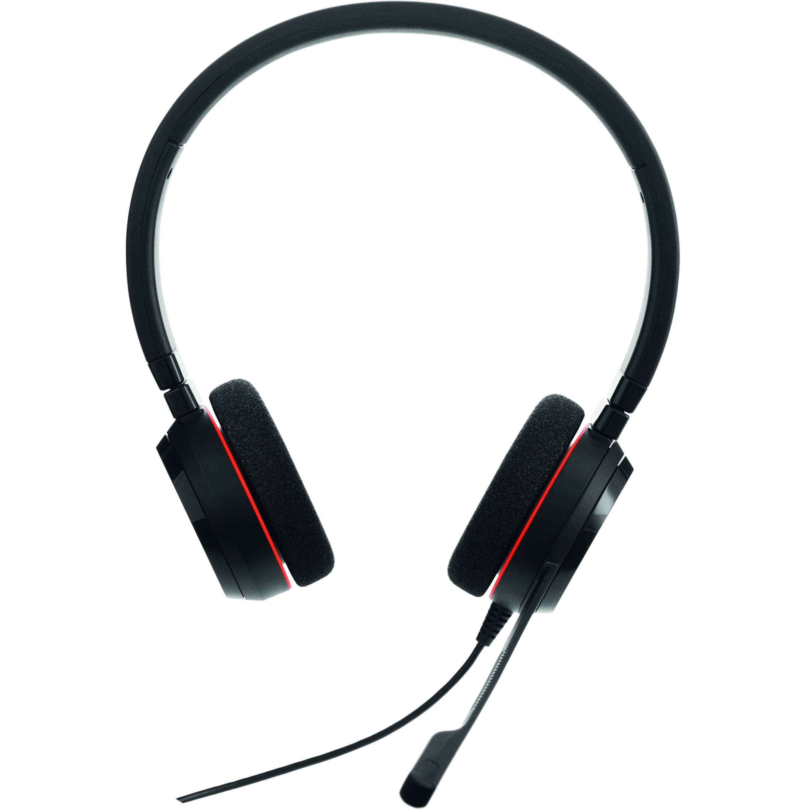 Jabra Evolve 20 MS Stereo wired USB headset with dual-ear on-ear design for Microsoft Skype for Business