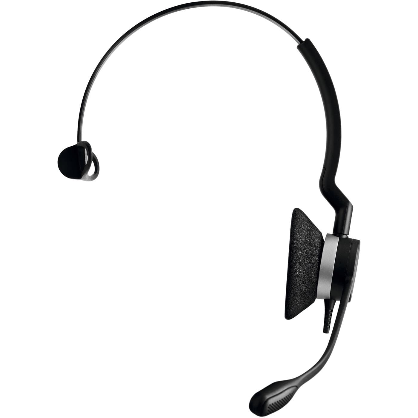 Jabra Biz 2300 mono wired headset with noise-canceling microphone and quick-disconnect connector