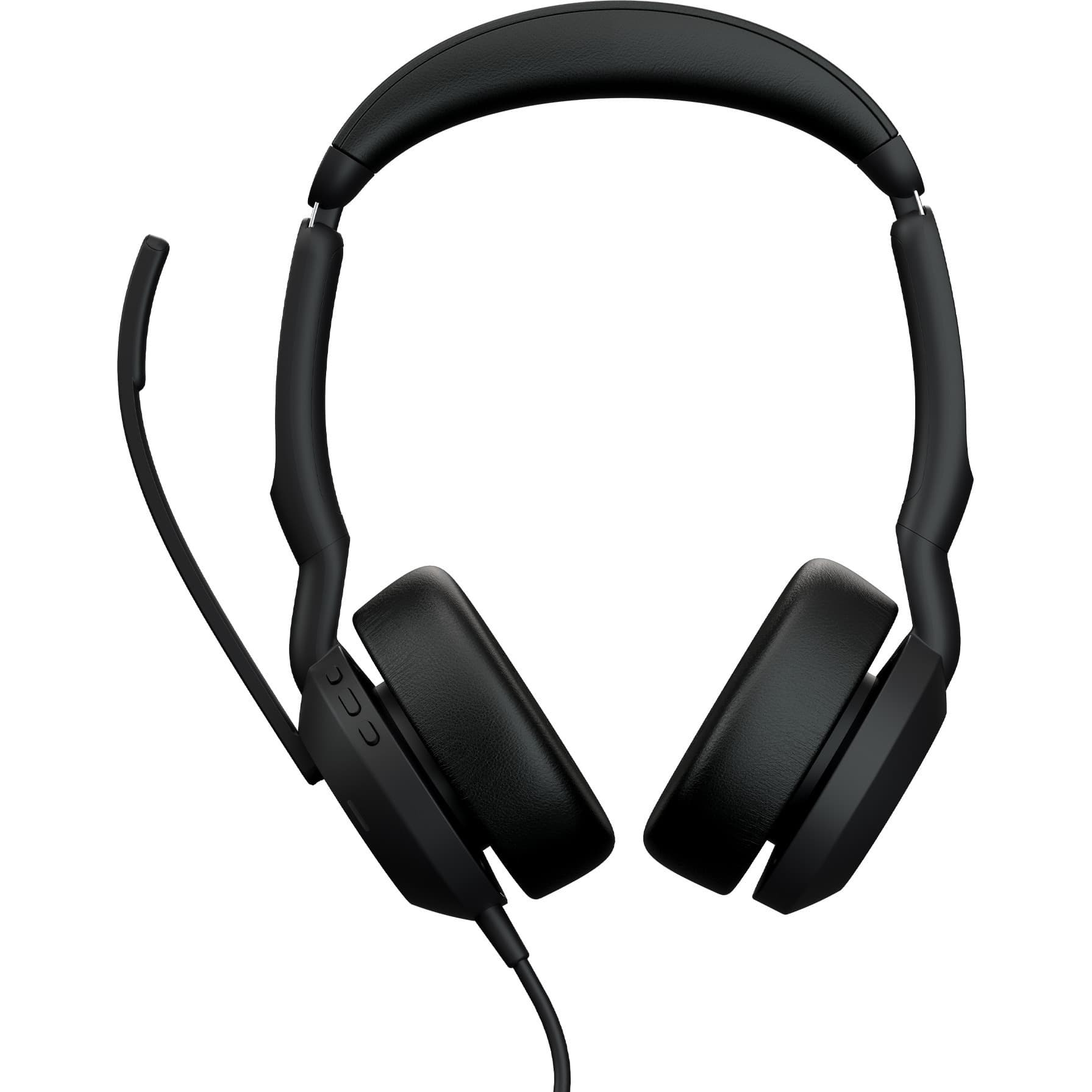 Jabra Evolve2 50 USB-A MS stereo on-ear business headset in black