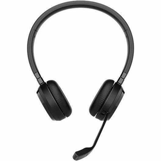 Jabra Evolve 65 TE wireless UC stereo headset with Link390A adapter and stand