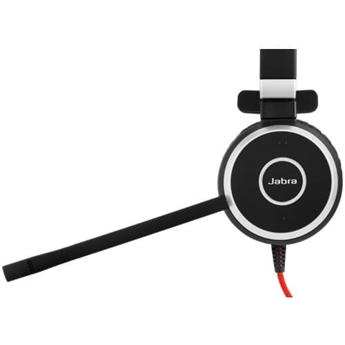 Jabra Evolve 40 MS Mono wired USB headset with single-ear on-ear design for Microsoft Skype for Business