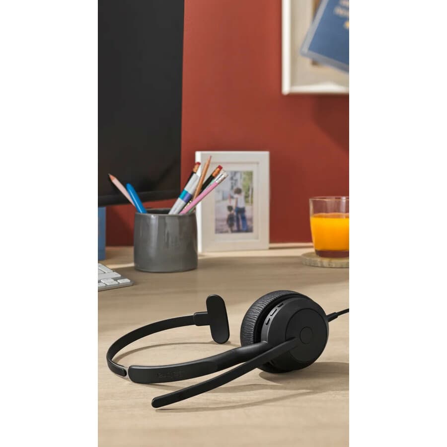 Jabra Evolve2 50 USB-C MS Mono on-ear wireless headset with boom microphone