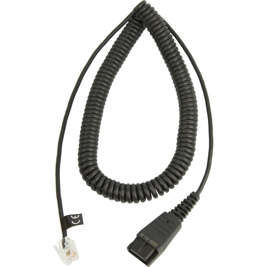 Jabra QD Cord w. Resistor, 47K Ohm | Quick Disconnect Cable