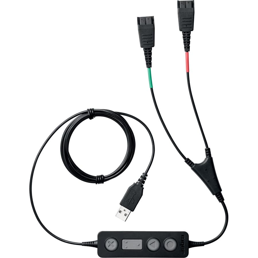 Jabra LINK 265 USB/QD Training Cable, USB to QD | Headset Training