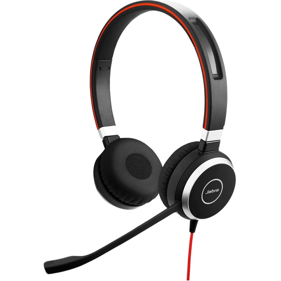 Jabra Evolve 40 UC Stereo USB-C Wired Headset | Business, UC