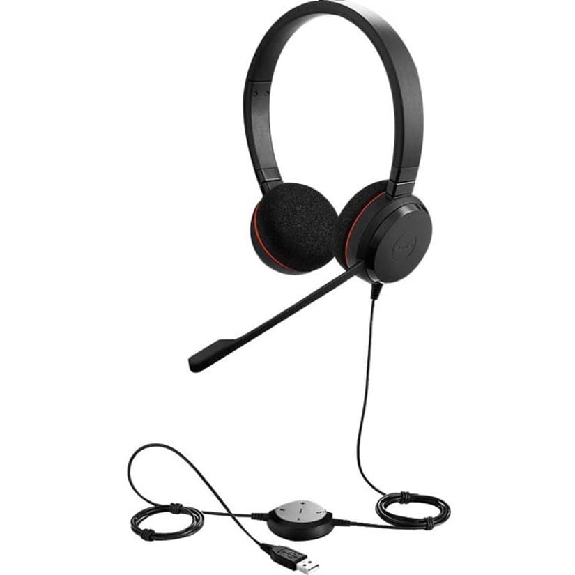 Jabra Evolve 20 Stereo MS USB-C 4999-823-189 | Wired Headset, UC