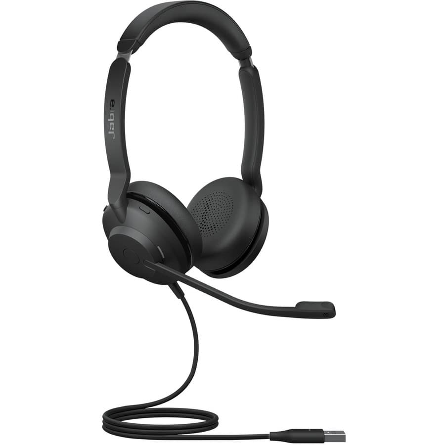 Jabra Evolve2 30 USB-A UC Stereo Headset | Wired UC, Stereo