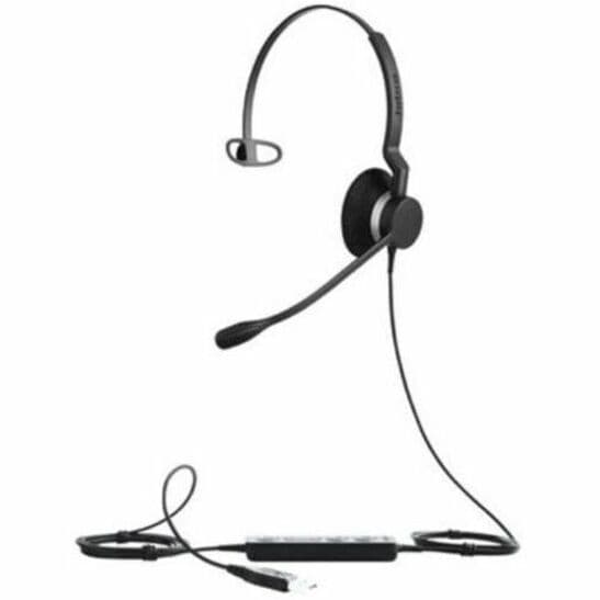 Jabra Biz 2300 GSA PTT Mono USB Headset | Wired UC, PTT