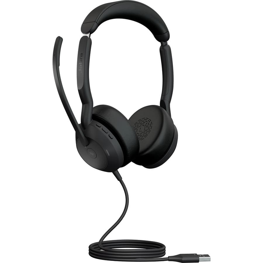 Jabra Evolve2 50 USB-A MS Stereo Headset | USB-A, Teams, Stereo
