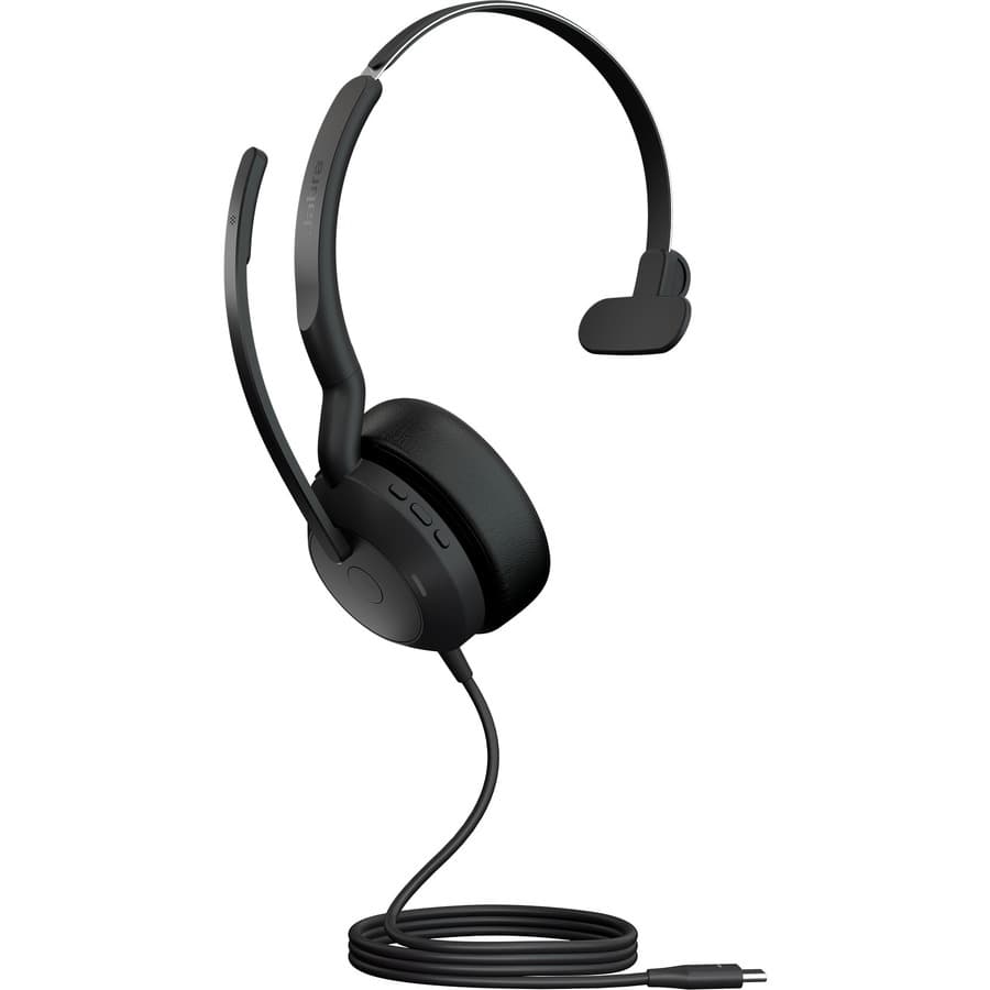 Jabra Evolve2 50 USB-C MS Mono | Wireless Headset, Bluetooth 5.2
