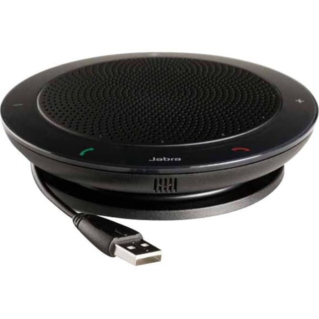 Jabra Speak 410 OC USB desktop speakerphone for Microsoft Lync in black