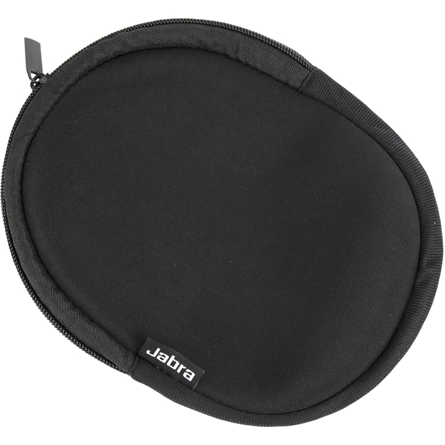 Jabra neoprene pouch for Evolve 20-65 headset storage and transport