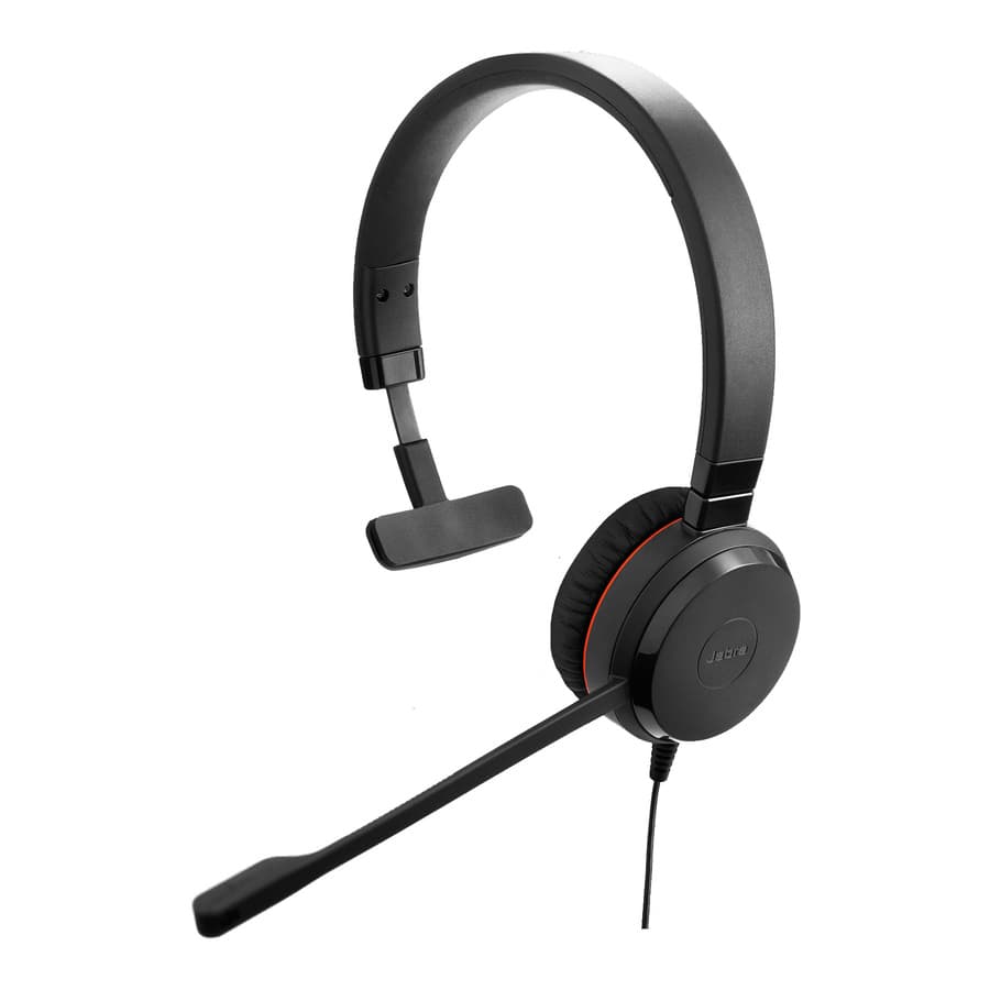 Jabra Evolve 30 II Mono MS USB-C wired mono headset with USB-C connector