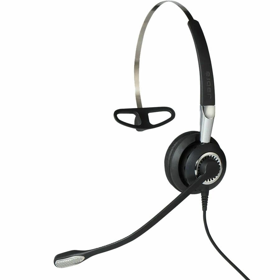 Jabra BIZ 2400 II Mono PTT Bundle wired mono headset with boom microphone