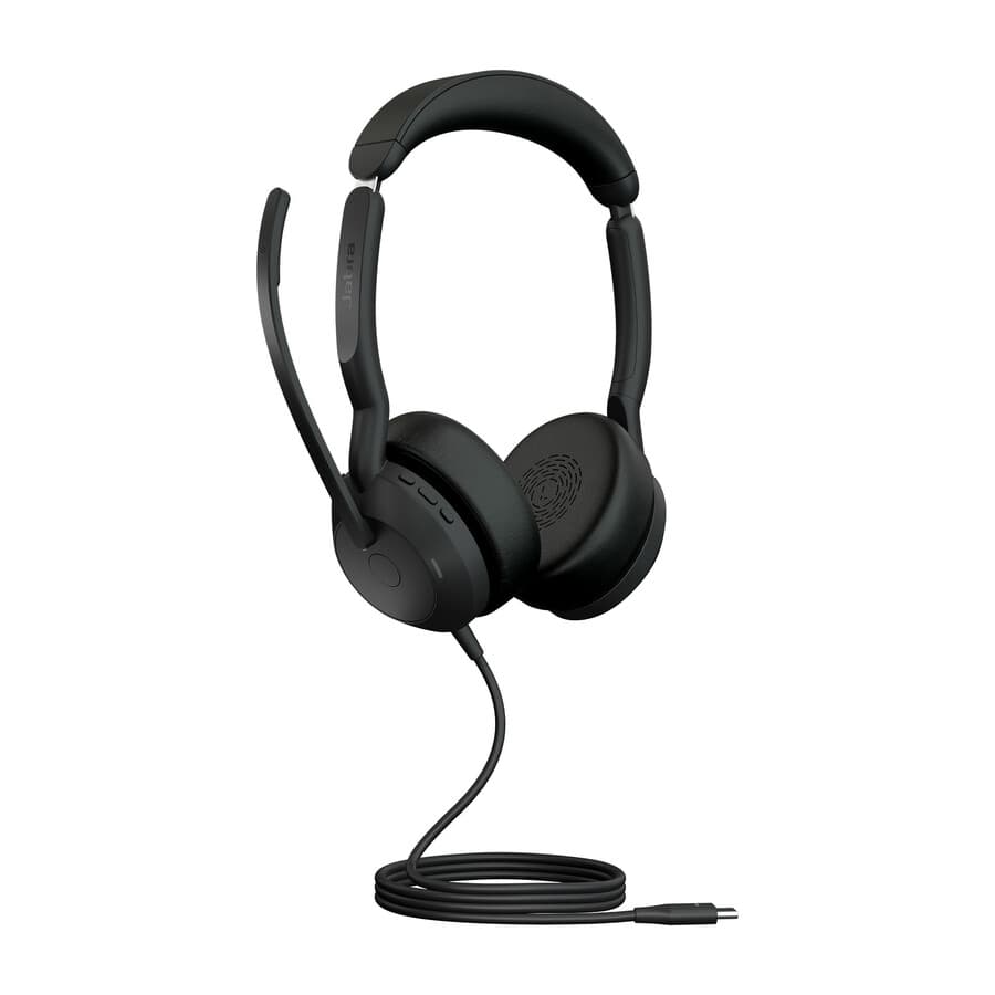 Jabra Evolve2 50 USB-C MS Stereo wired stereo headset with on-ear design
