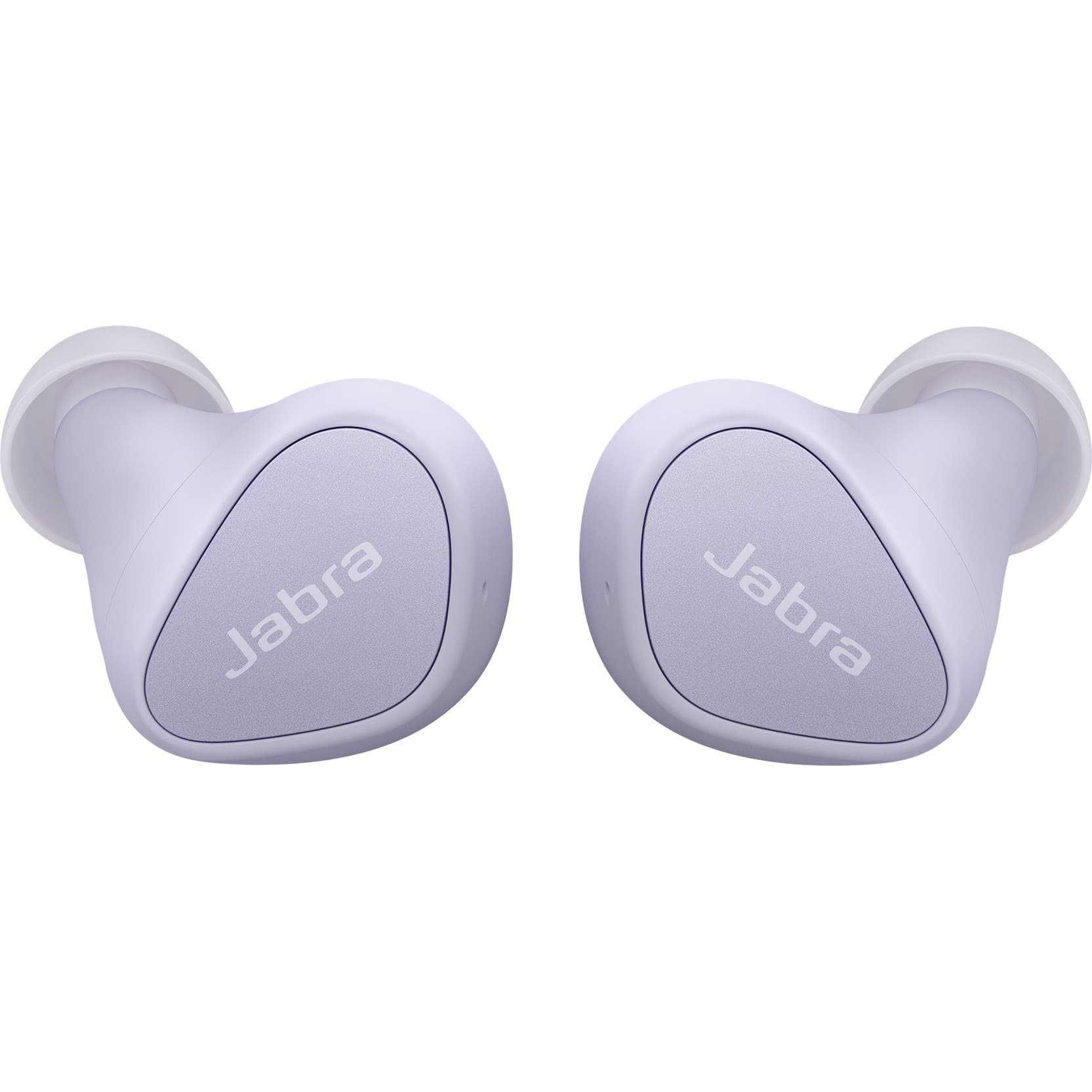 Jabra Elite 4 true wireless earbuds in lilac with compact in-ear design