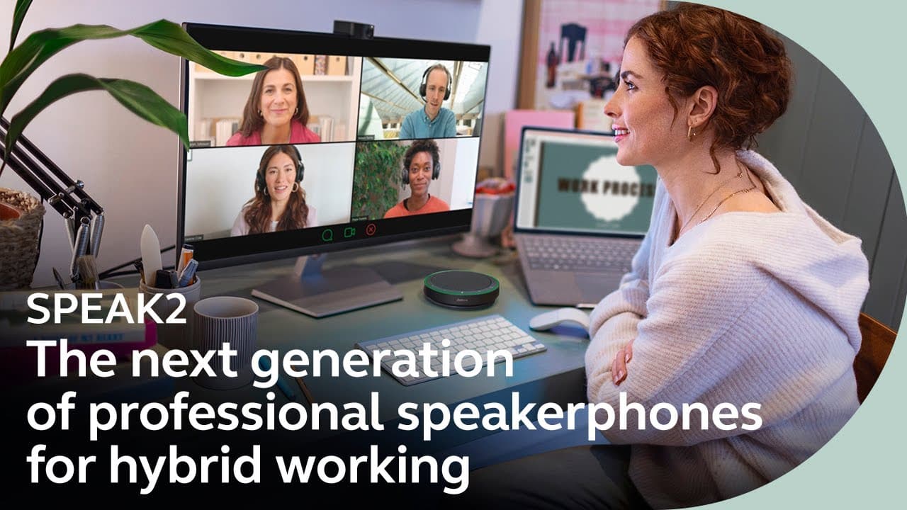 Professional speakerphones for hybrid working | Jabra Speak2