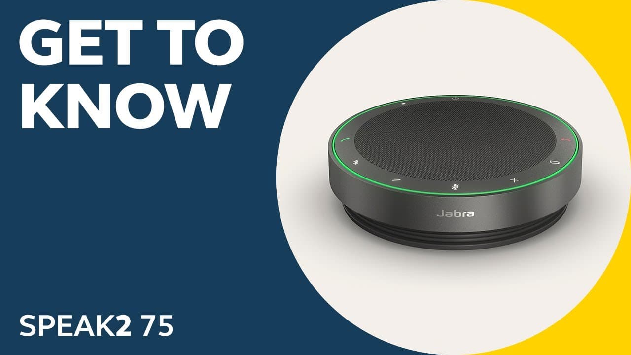 Jabra Speak2 75 The best professional speakerphone for hybrid working