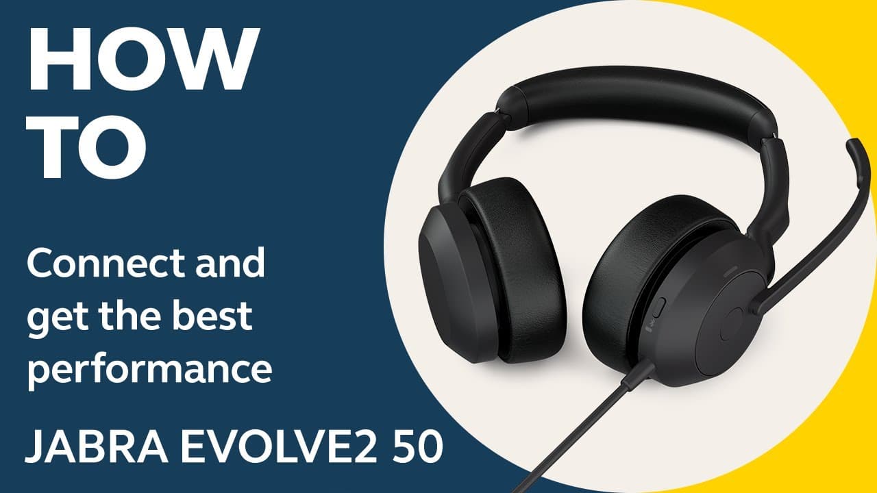 Jabra Evolve2 50: How to connect & get best performance | Jabra Support