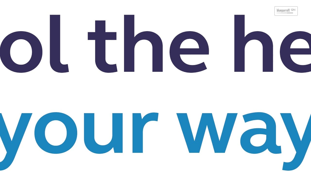 BlueParrott C400 XT Product Video