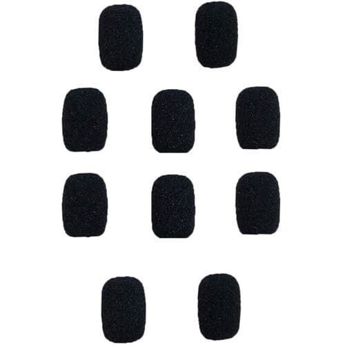 Jabra BlueParrott Foam Mic Cover 10-Pack | B450-XT, B350-XT
