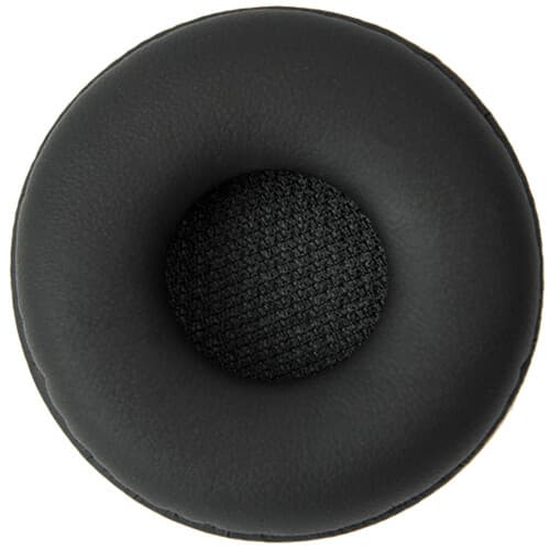 Jabra Biz 2400 II medium leatherette black ear cushion 10-pack replacement accessory