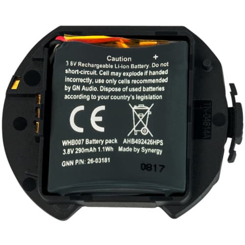 Jabra Engage Battery Pack spare battery accessory for Engage headset power replacement