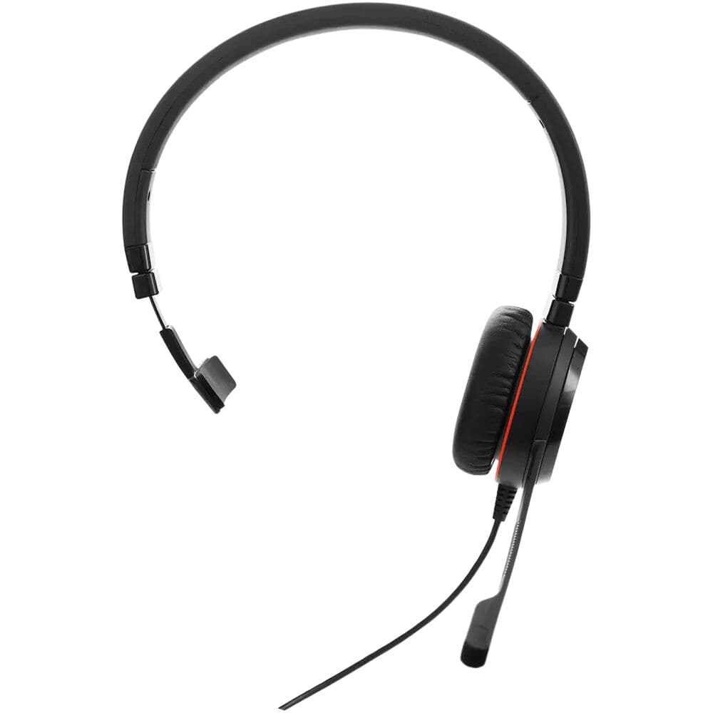 Jabra Evolve 30 II Mono wired headset with 3.5 mm jack and boom microphone