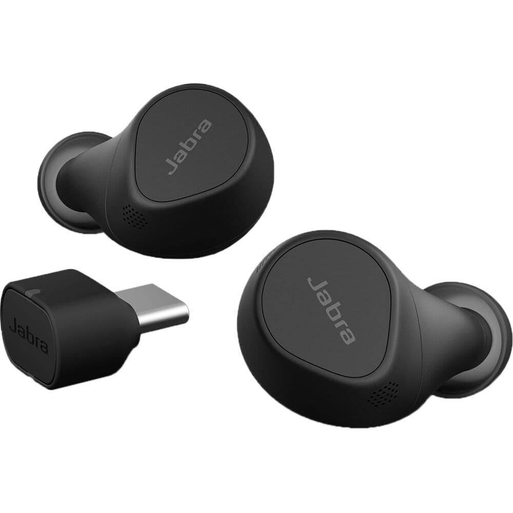 Jabra Evolve2 Buds USB-C UC wireless earbuds for business calls and hybrid work