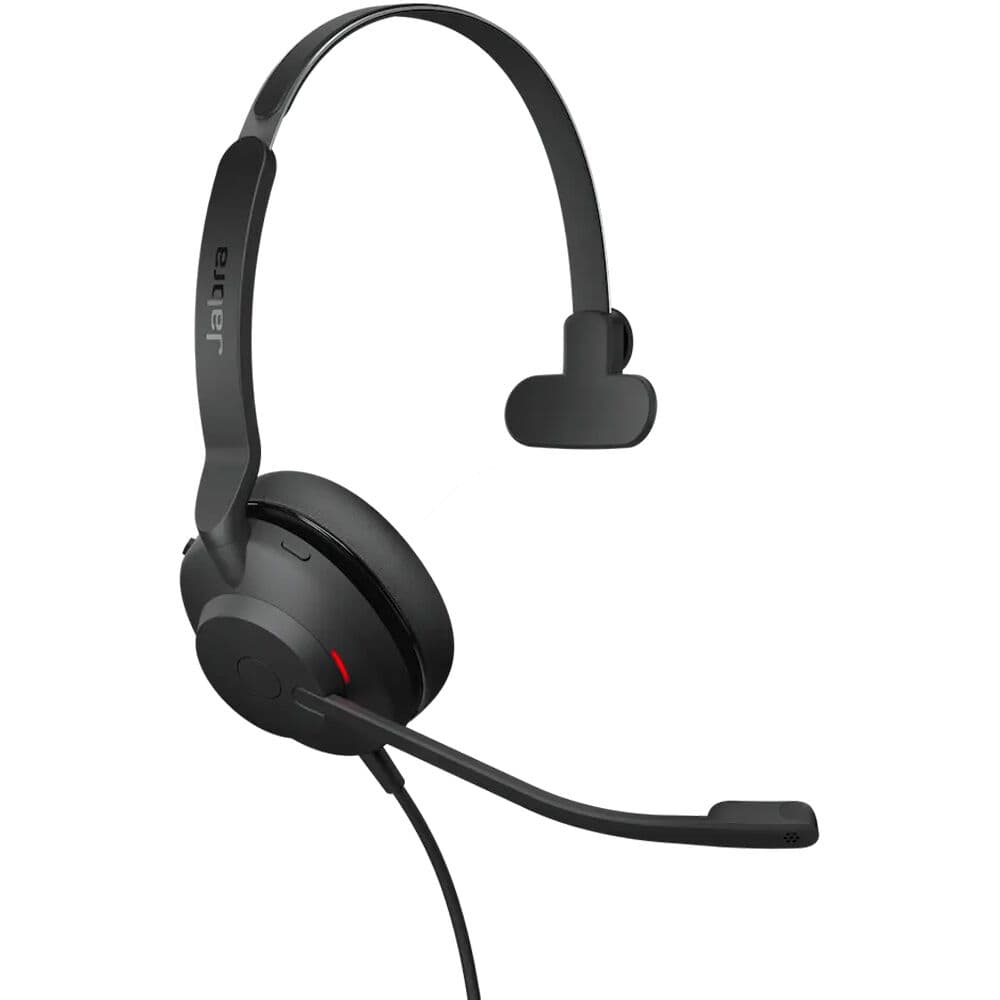 Jabra Evolve2 30 SE mono wired headset with USB-C and USB-A connectivity