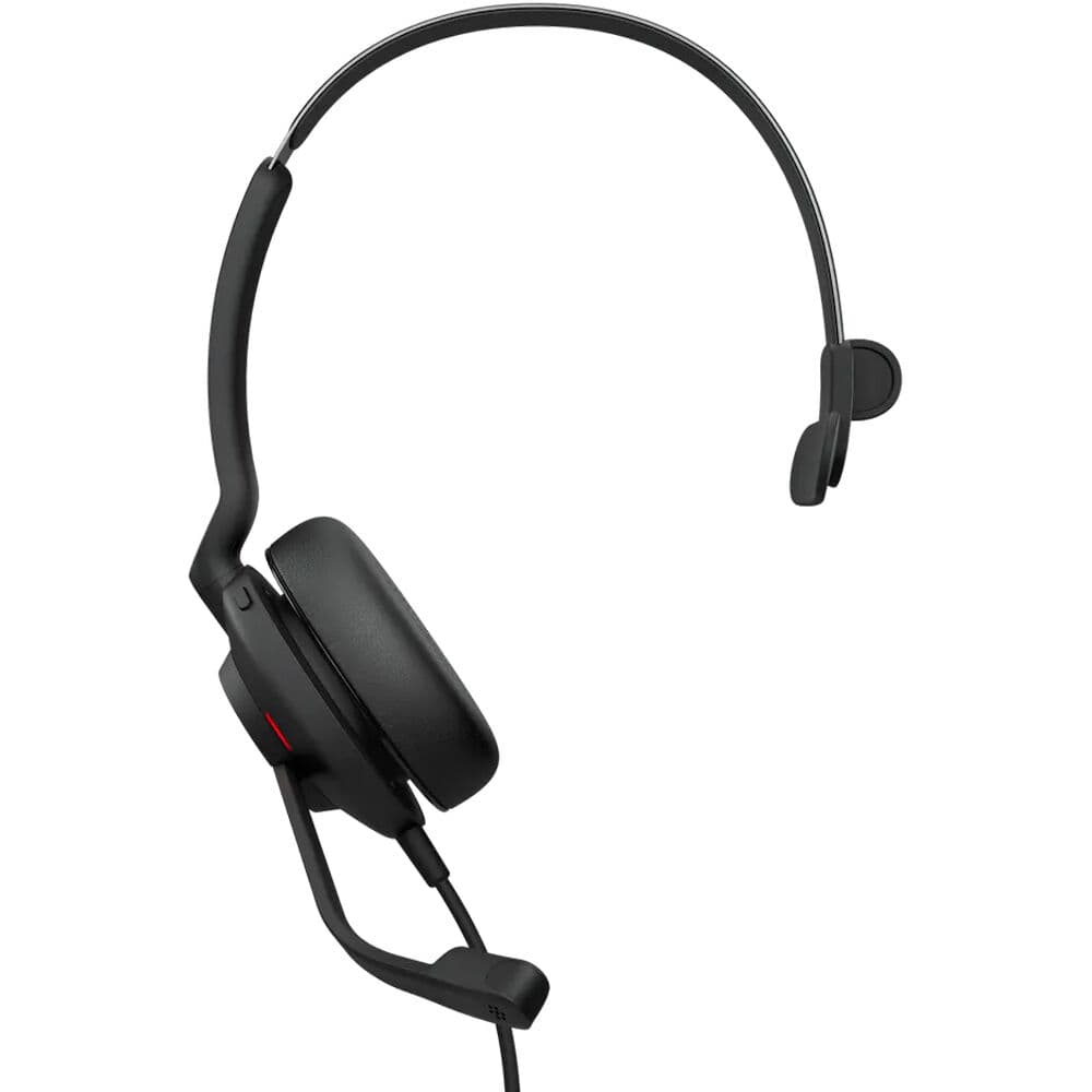 Jabra Evolve2 30 SE mono wired headset with USB-C and USB-A connectivity