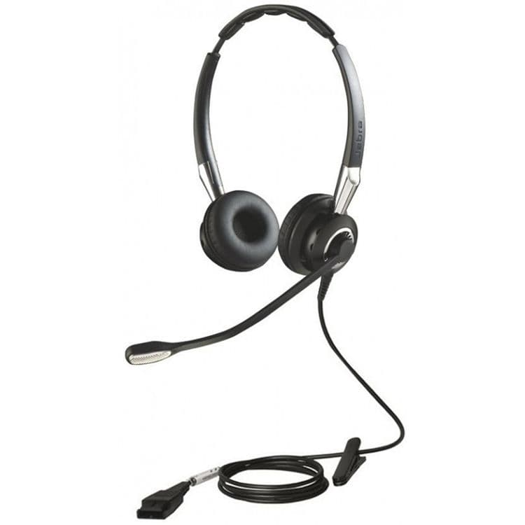 Jabra BIZ 2400 II Duo 2409-720-209 Wired Headset | Office, QD