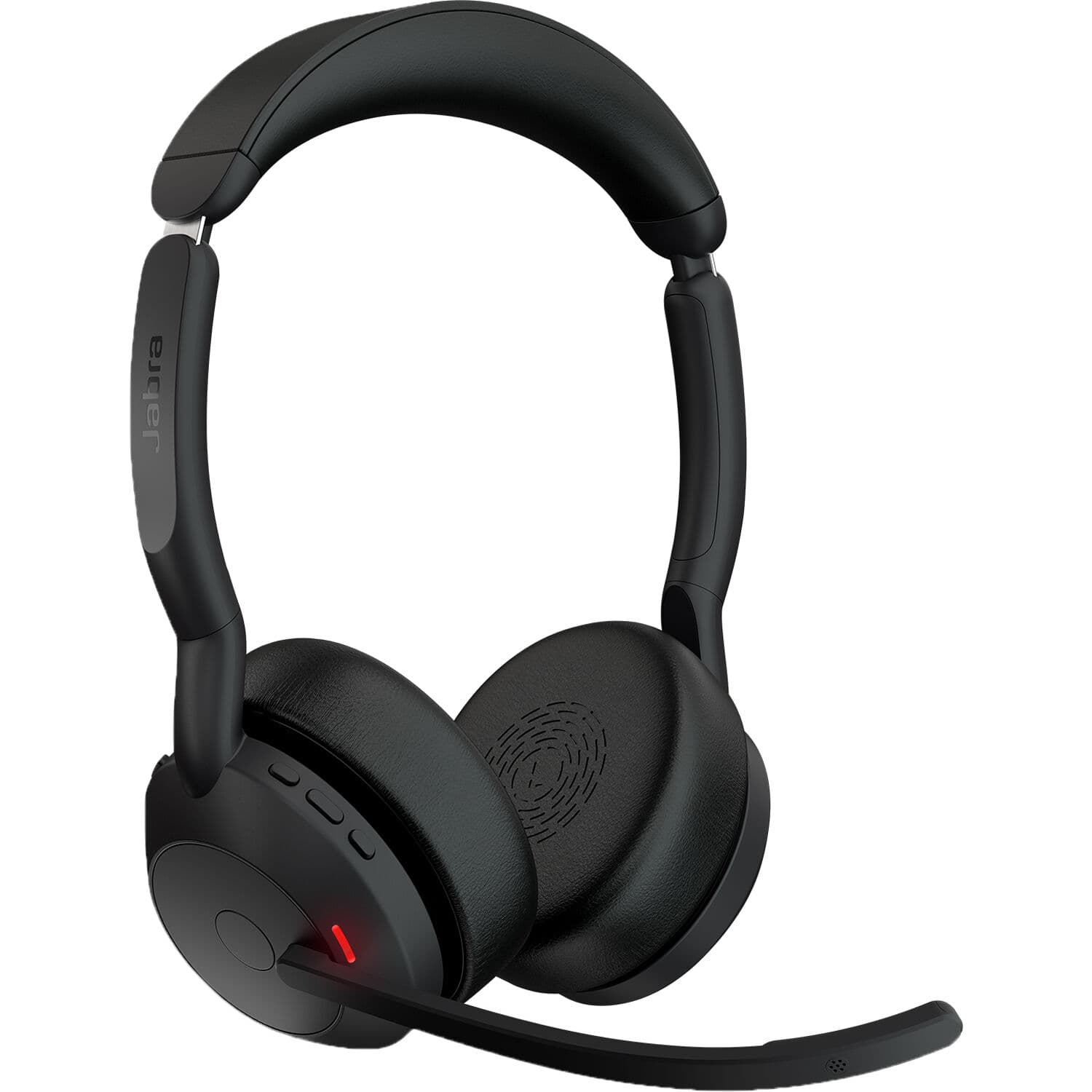 Jabra Evolve2 55 wireless stereo headset with boom microphone and over-ear design