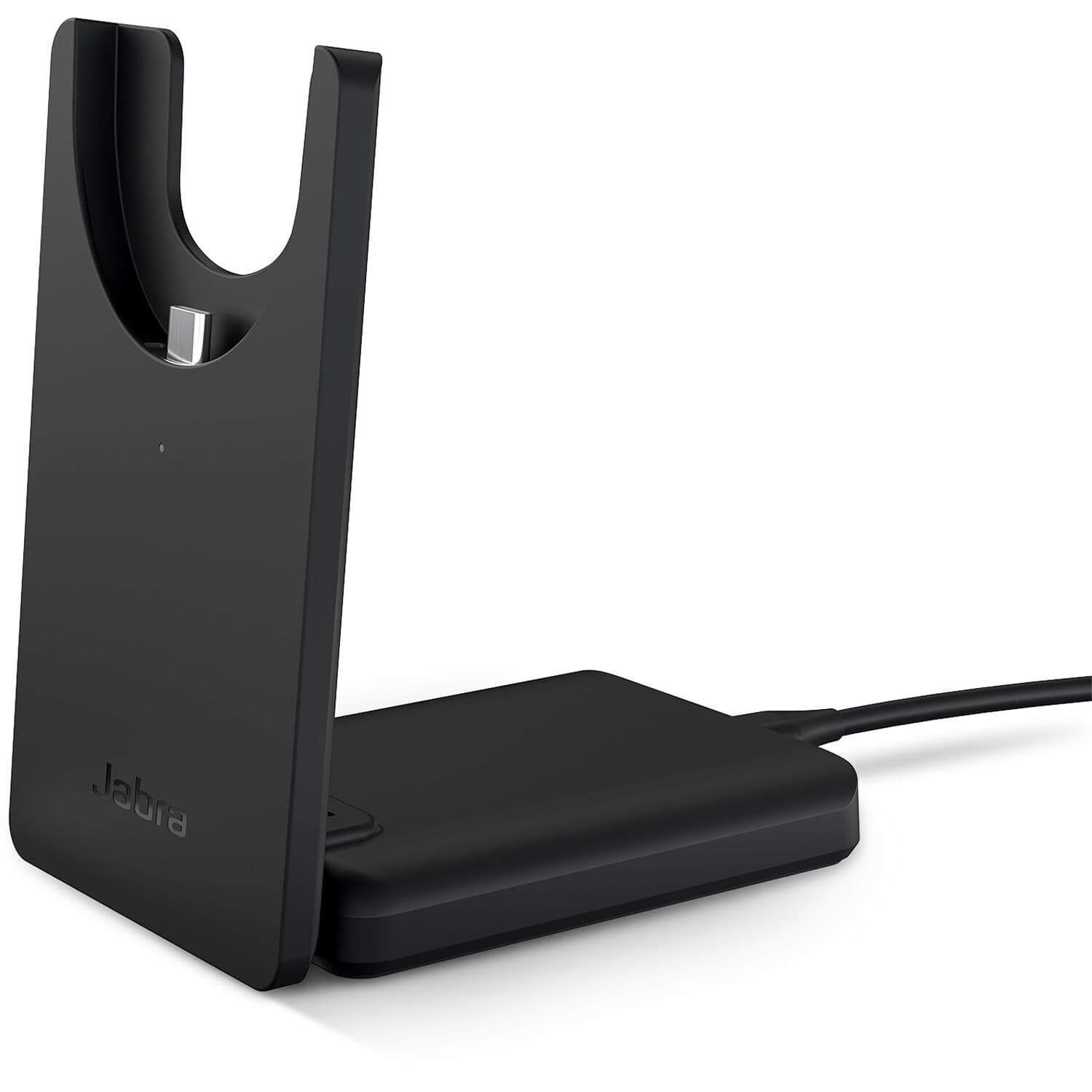 Jabra Evolve2 55 Link380a MS Stereo Stand wireless stereo headset with boom microphone and stand