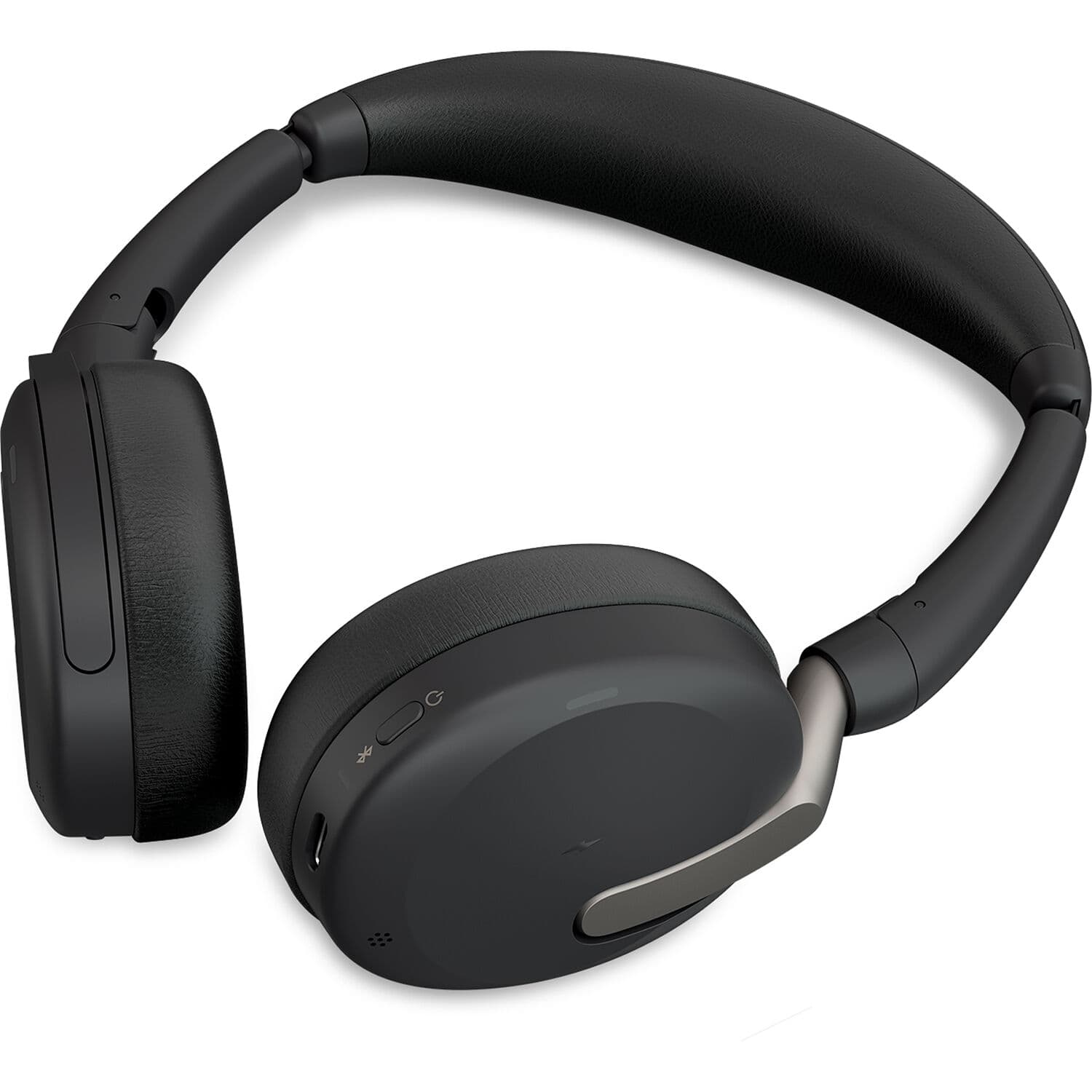 Jabra Evolve2 65 Flex black binaural wireless stereo headset with USB-C connectivity
