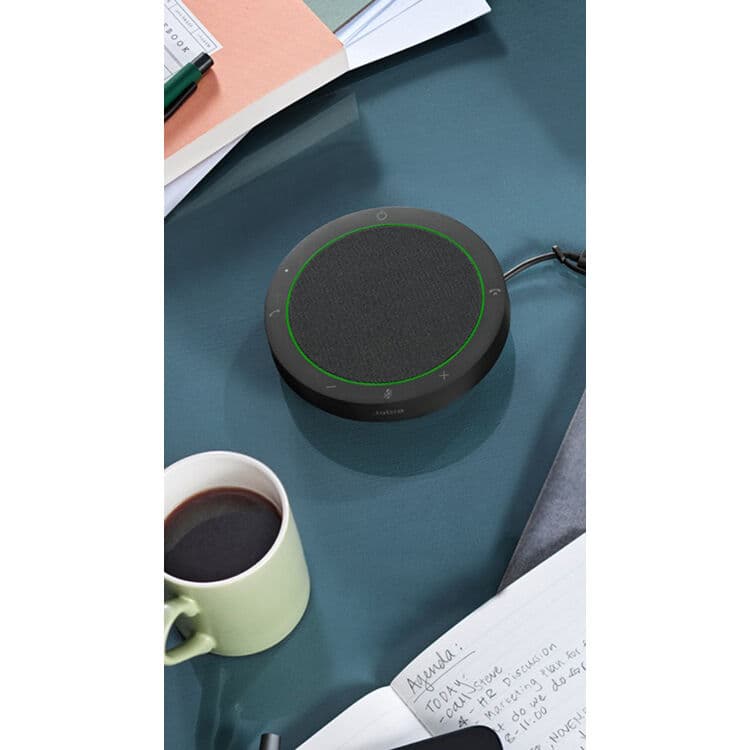 Jabra Speak2 40 UC dark grey tabletop speakerphone for UC meetings