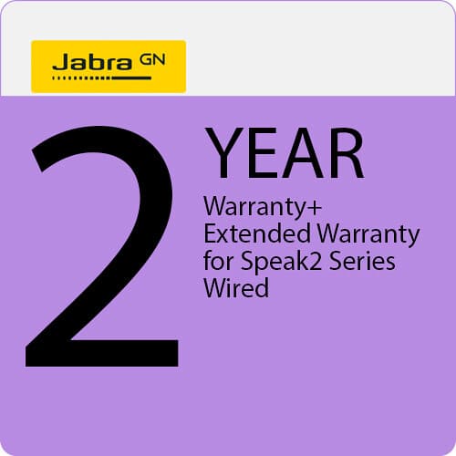 Jabra Warranty+ 2Y Speak2 WRD Eligible Wired 2Y Ext | Support Warranty