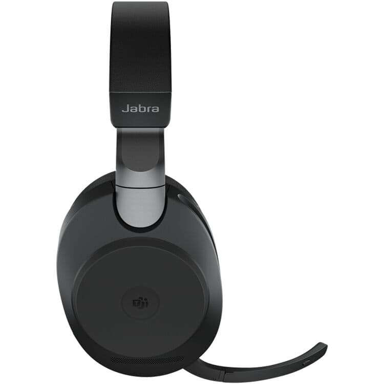 Jabra Evolve2 85 Link380c UC Stereo wireless over-ear headset in black