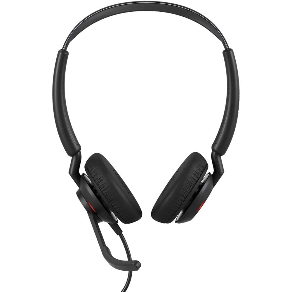 Jabra Engage 50 II stereo wired headset with Link control, USB-C and USB-A connectivity, Microsoft Teams support