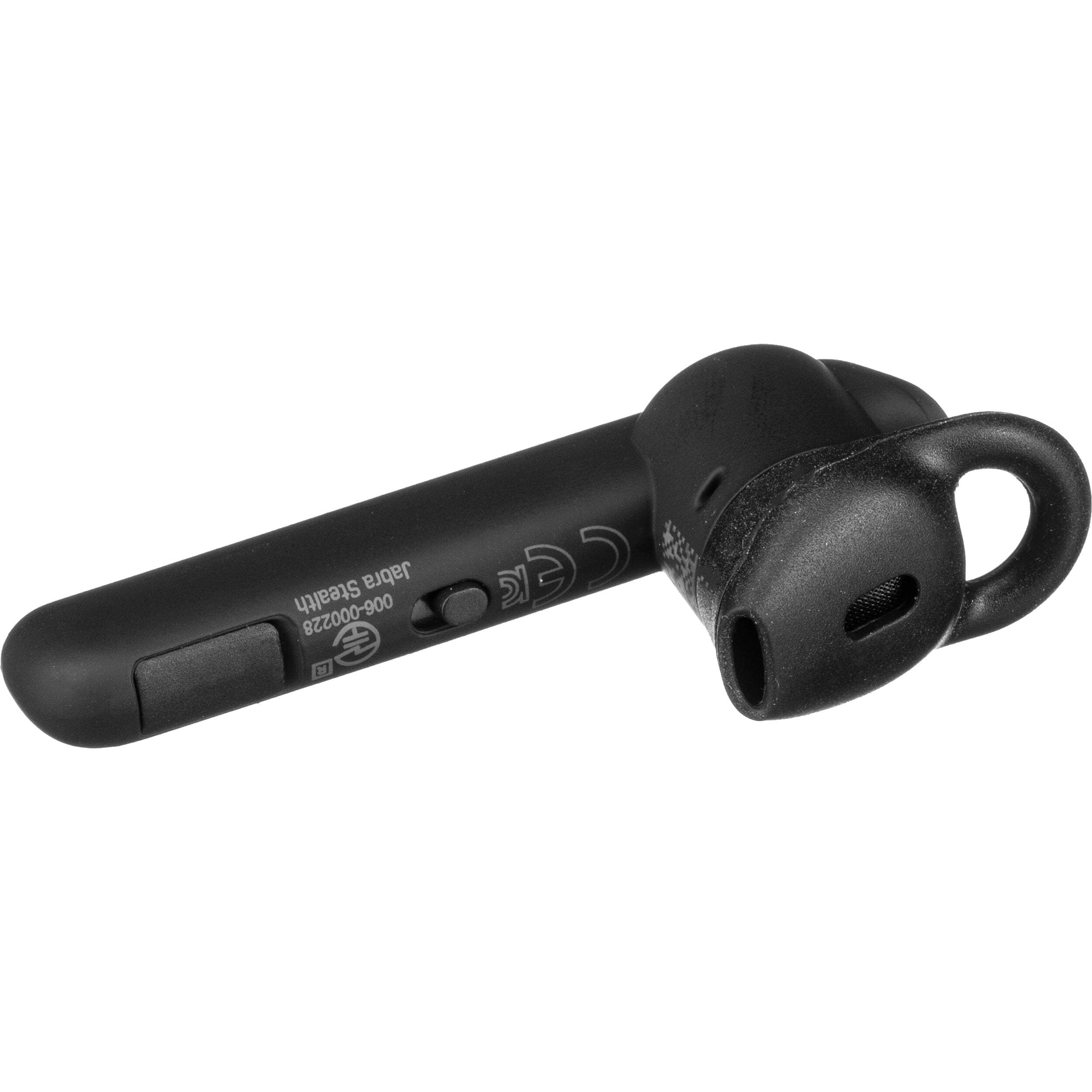 Jabra Stealth UC MS Bluetooth mono earbud headset in black