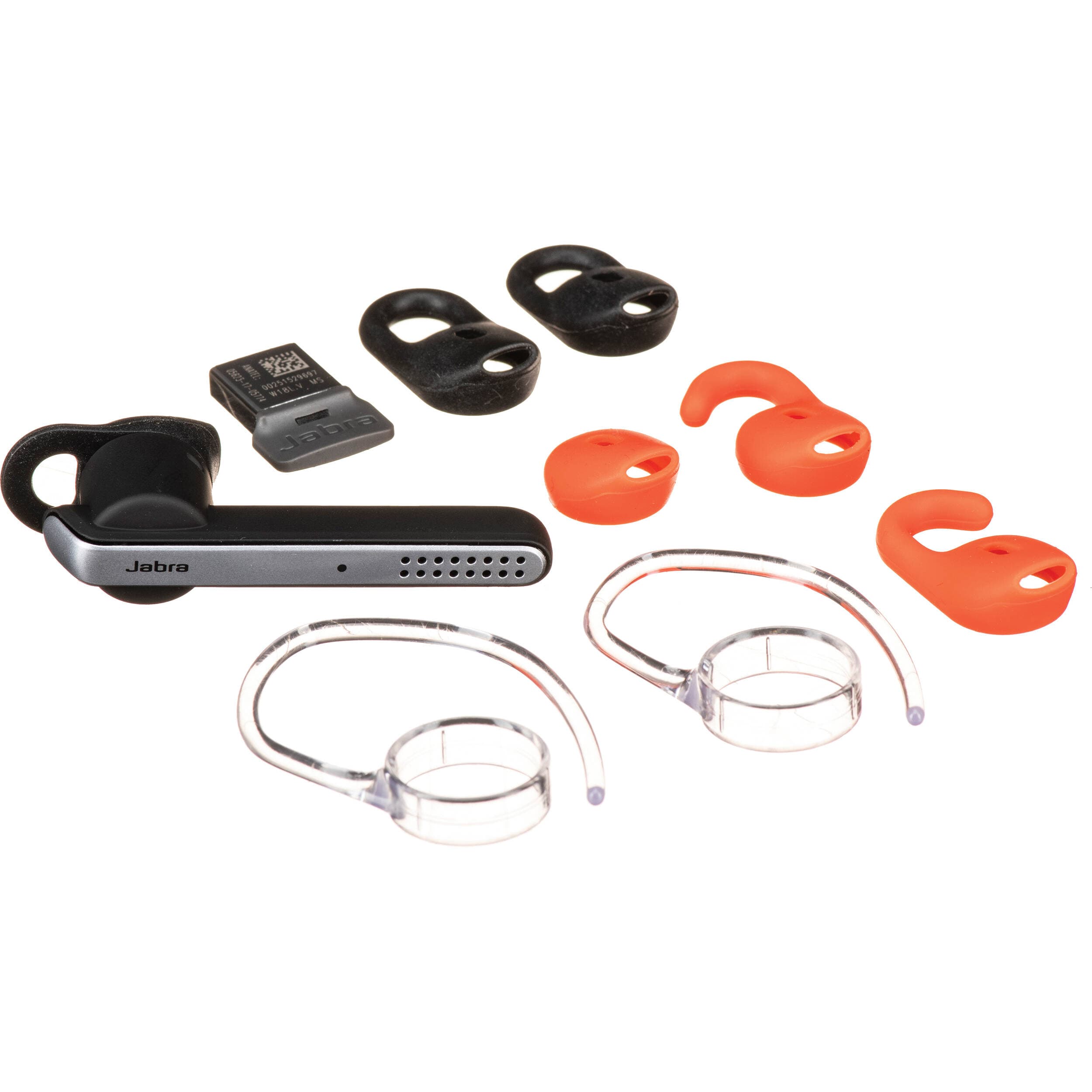 Jabra Stealth UC MS Bluetooth mono earbud headset in black