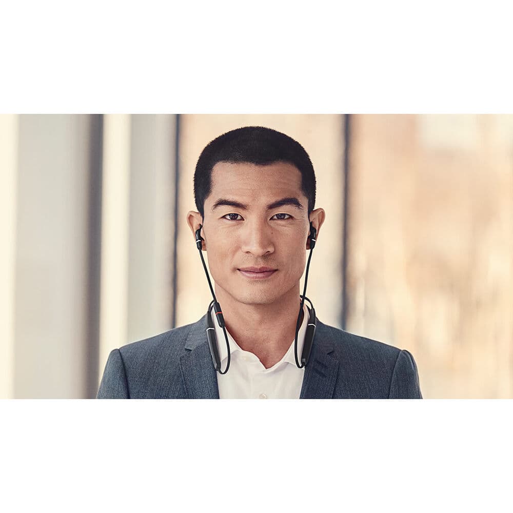 Jabra Evolve 65e Link 380A MS 370 MS wireless in-ear behind-the-neck headset
