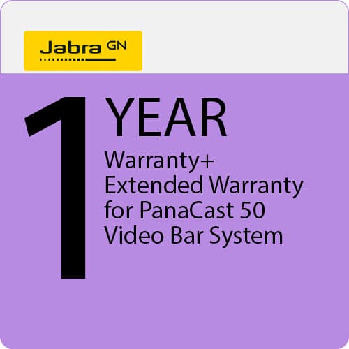 Jabra Warranty+ 1y P50 Vbs - 1 Year Warranty Extension
