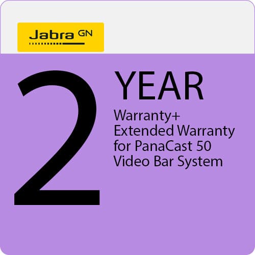 Jabra Warranty+ 2Y P50 VBS 850X-39892 | Support Extension, Enterprise
