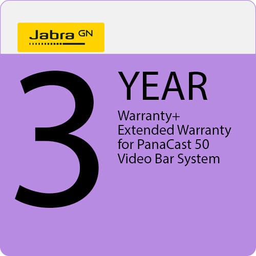 Jabra Warranty+ 3Y P50 VBS 850X-39893 | Warranty Extension, Support